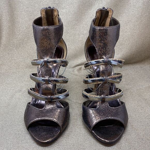 Guess by Marciano Strappy Caged Stiletto Heels - Picture 5 of 13